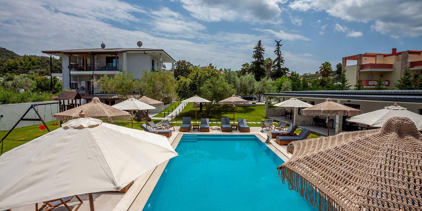 Chalkidiki Apartments Olia seaside residence Swimming Pool 4
